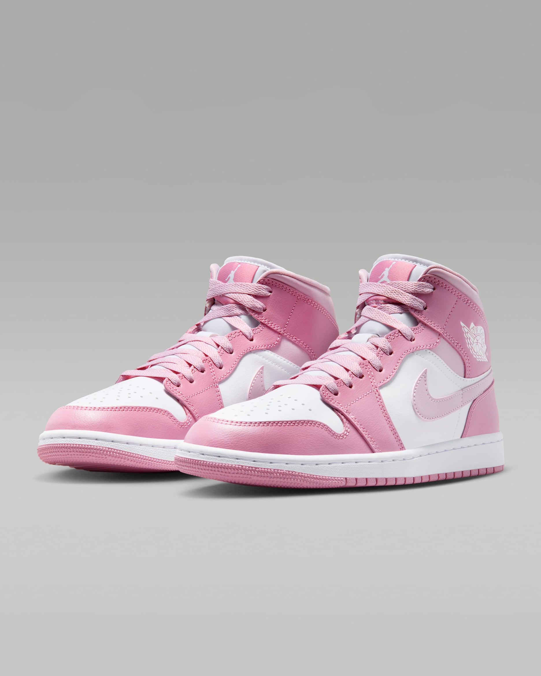 Jordan 1 Mid Elemental Pink Iced Carmine (Women's)