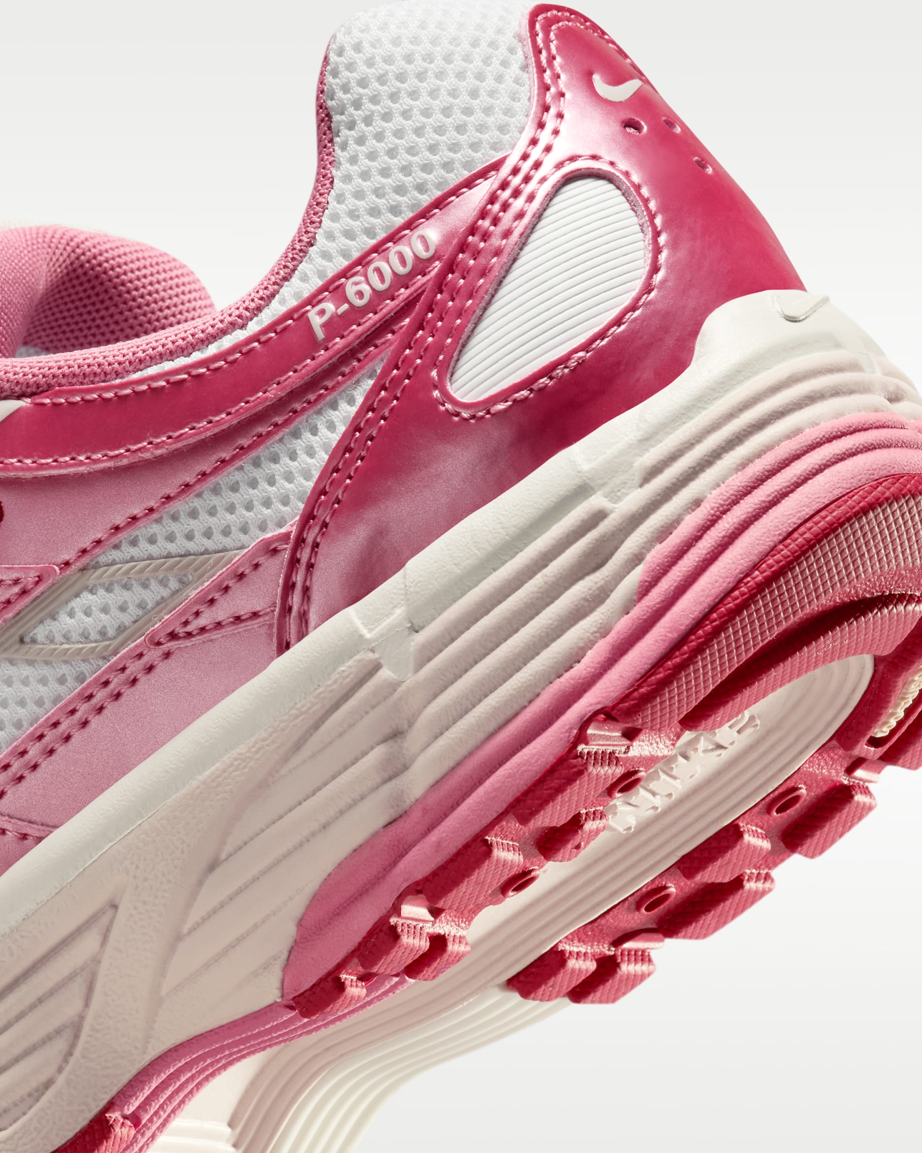 Nike P-6000 White Silt Red Peony (Women's)
