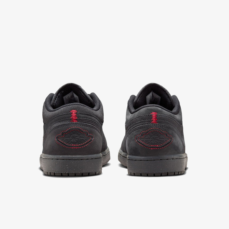 Jordan 1 Low SE Craft Dark Smoke Grey Varsity Red