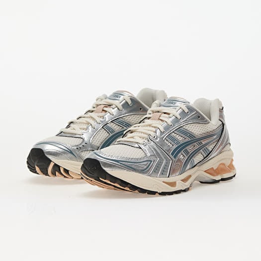 ASICS Gel-Kayano 14 Birch Pure Silver Teal Gold