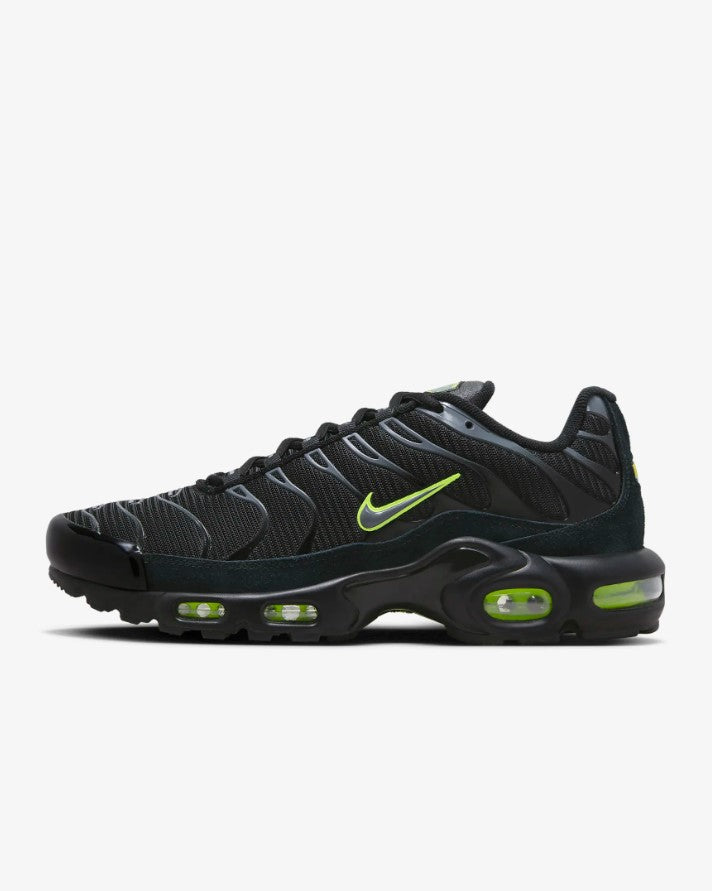 Nike Air Max Plus Black/Black/Volt Ice (GS)
