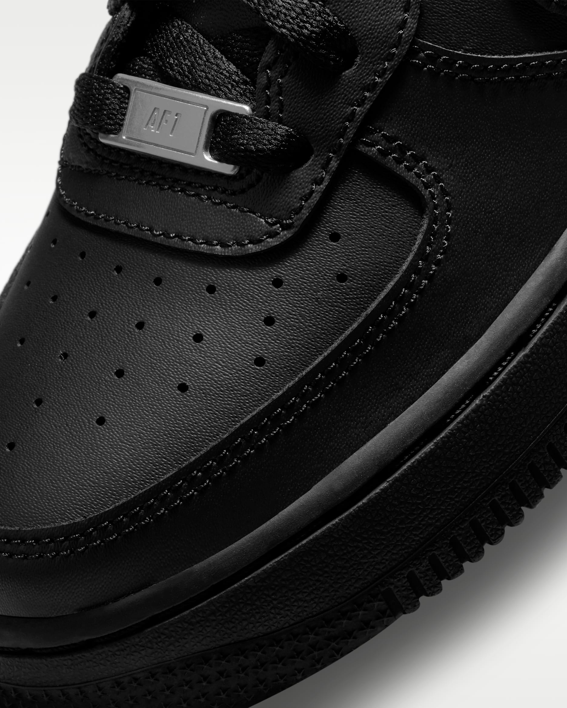 Nike Air Force 1 Triple Black Womens
