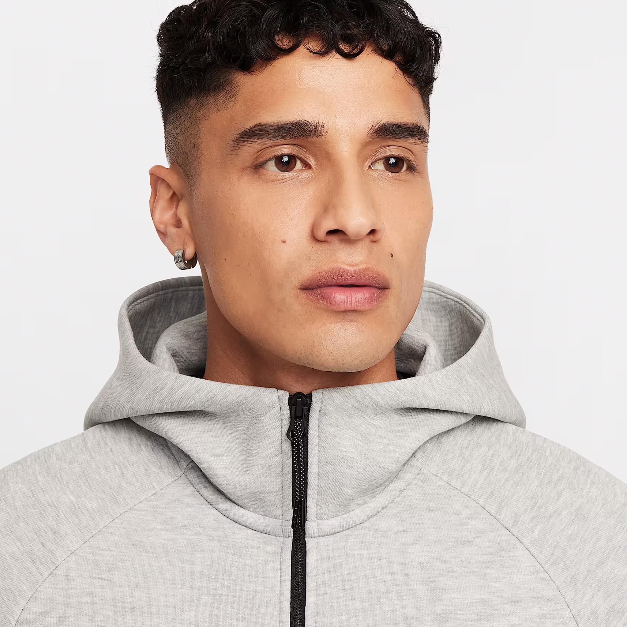 Nike Sportswear Tech Fleece Windrunner Full Zip Hoodie Grey