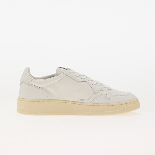 Autry Medalist Low White Leather
