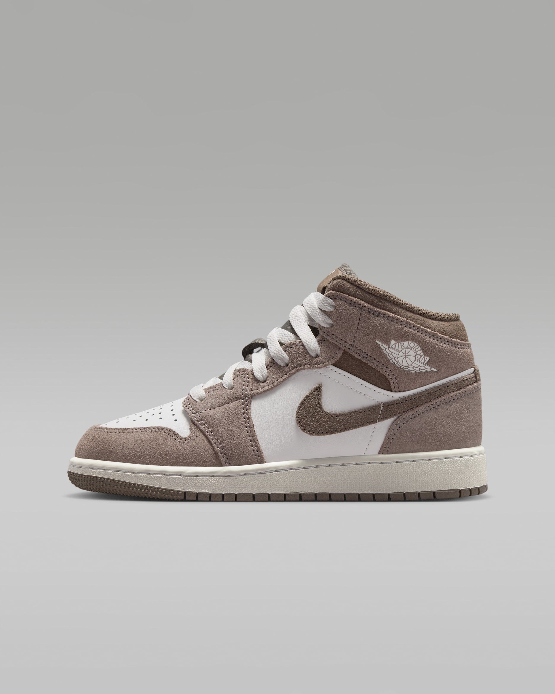 Air Jordan 1 Mid Olive Grey (GS)