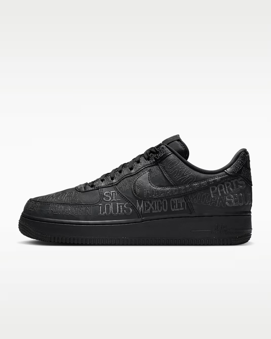 Nike Air Force 1 Low World Tour Black