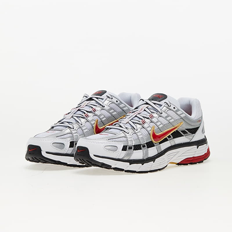 Nike P-6000 White Gold Red (Women's)
