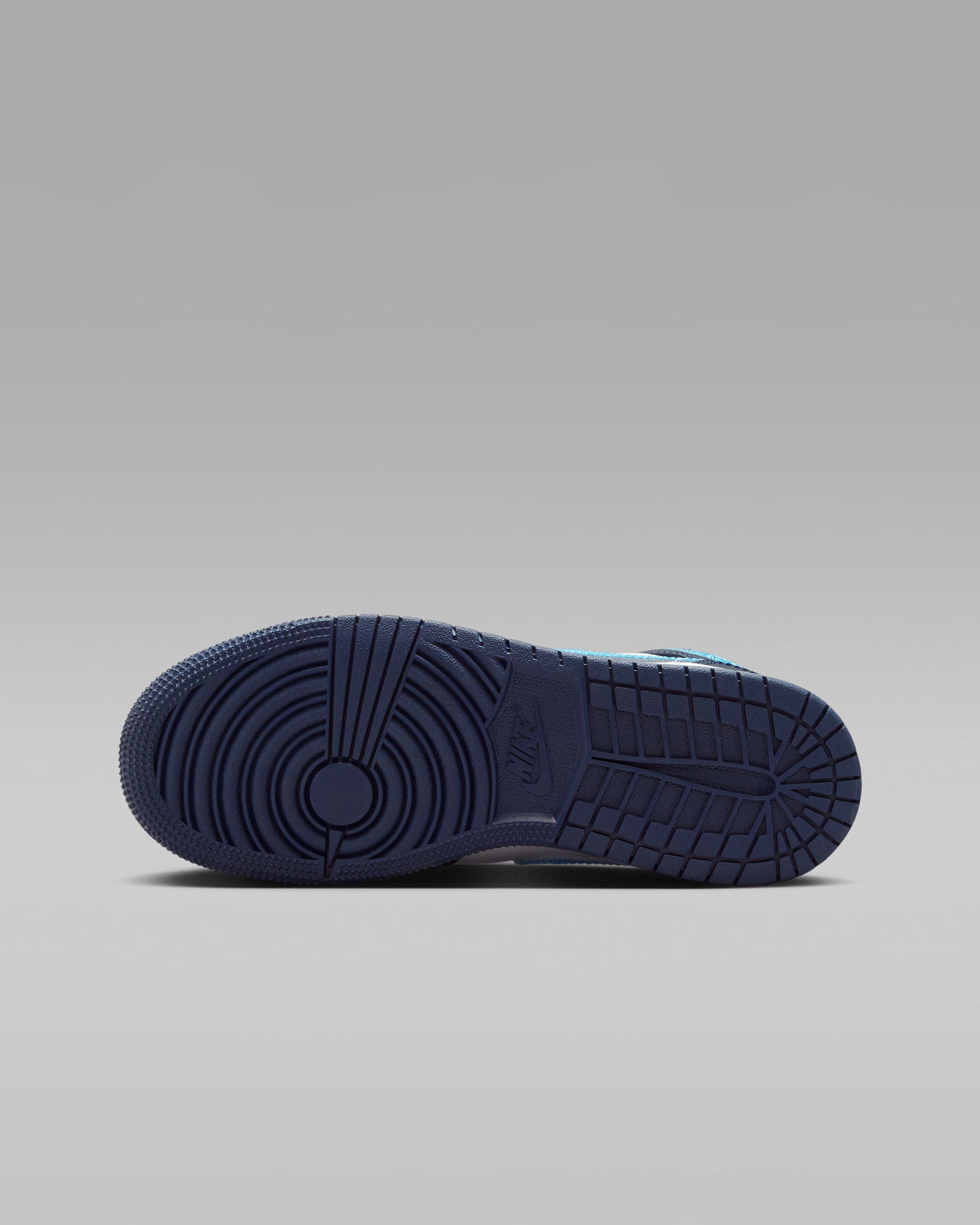 Jordan 1 Mid Obsidian Dark Powder Blue (GS)