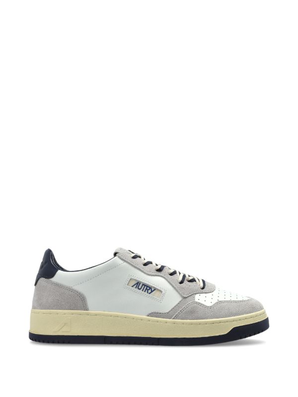 Autry Medalist Low Vapor Space Suede & Leather