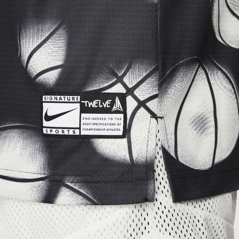 NIKE Ja DNA Jersey "Black White"