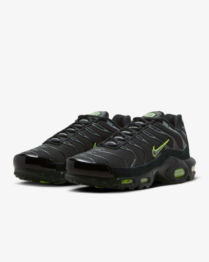 Nike Air Max Plus Black/Black/Volt Ice (GS)