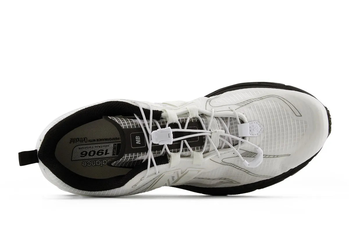 New Balance 1906 No Sew Pack White Black