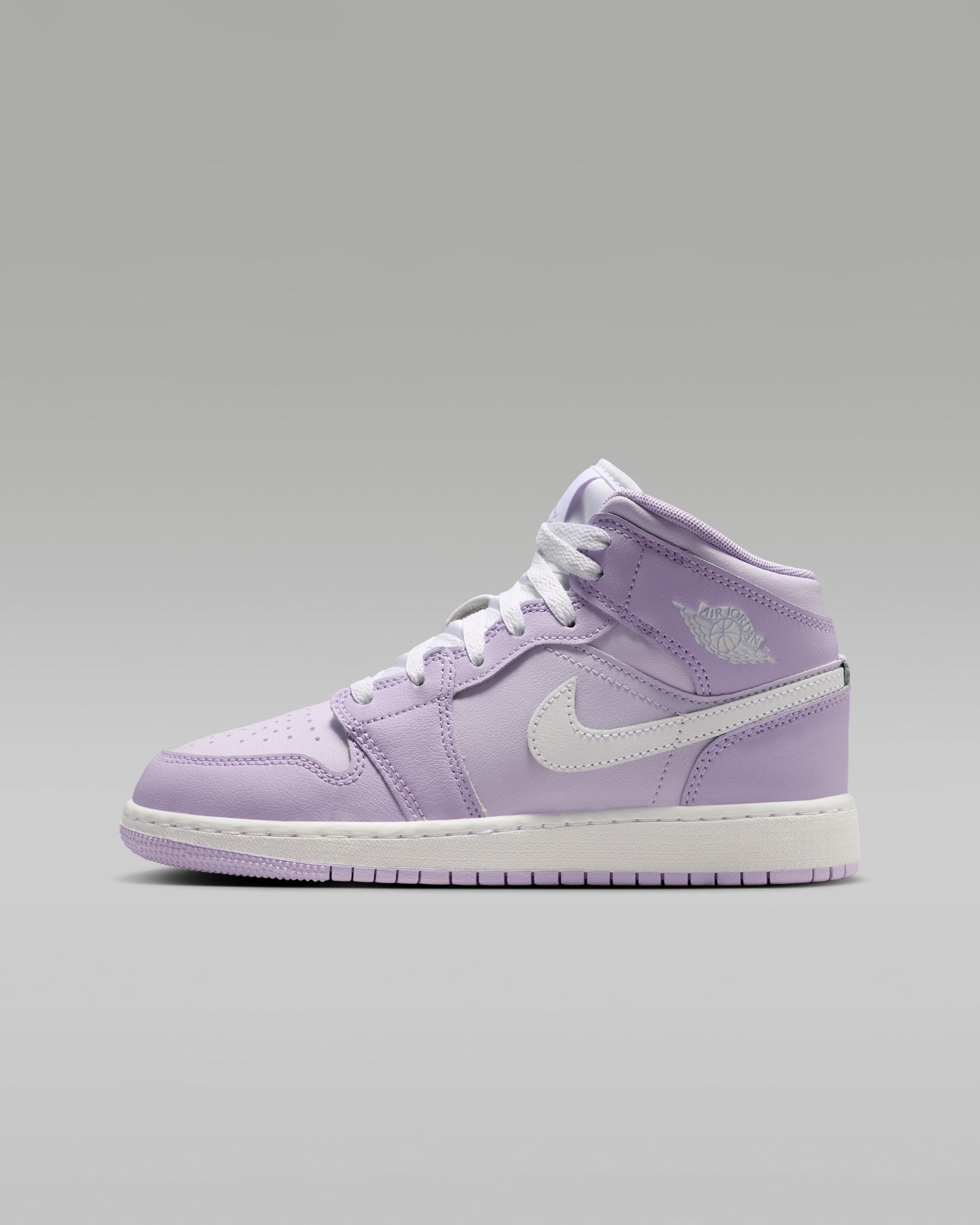 Jordan 1 Mid Violet Mist Barely Grape (GS)