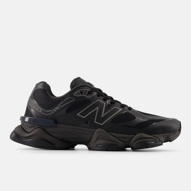 New Balance 9060 Black Grey Black