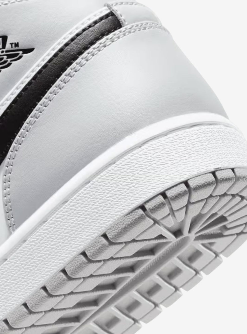 Jordan 1 Mid White Smoke Grey (Women's)
