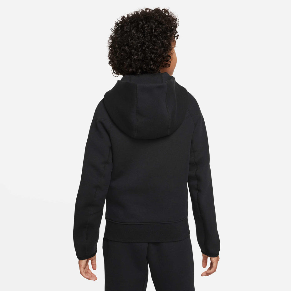 Nike Tech Fleece Zip Hoodie Black (GS)