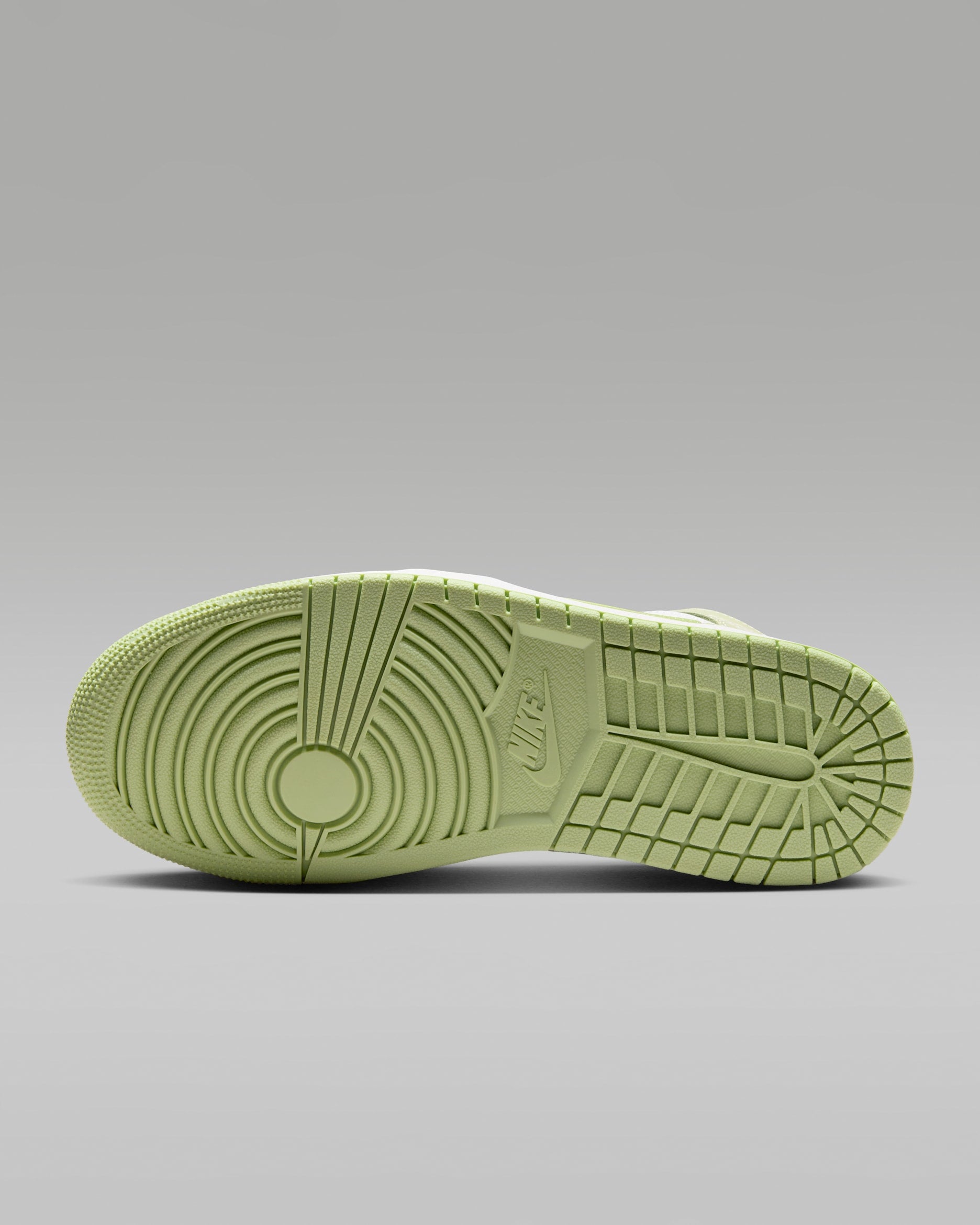 Jordan 1 Mid Olive Aura Lawn (Women's)