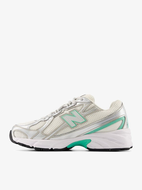 New Balance 740 Silver Metallic/Deep End (GS)