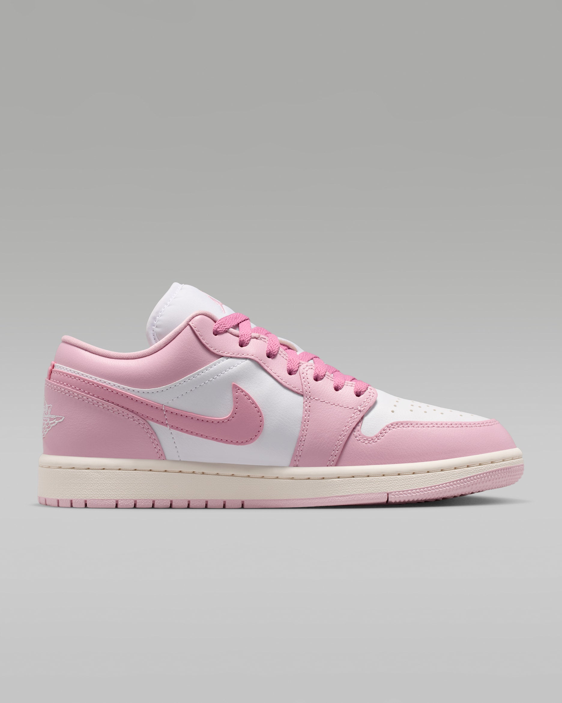 Jordan 1 Low Medium Soft Pink White (GS)