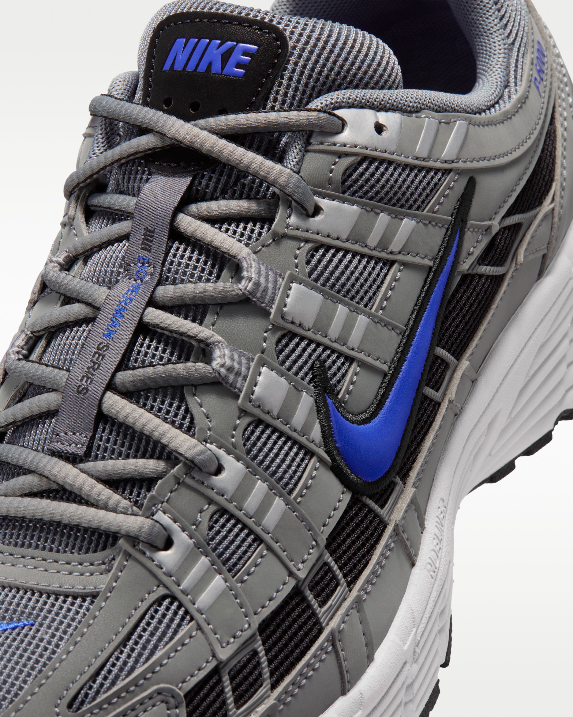 Nike P-6000 Smoke Grey Racer Blue