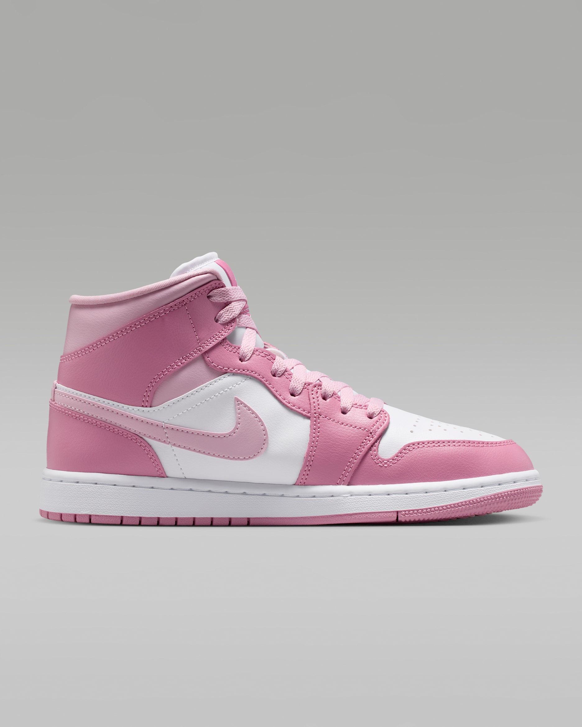 Jordan 1 Mid Elemental Pink Iced Carmine (Women's)