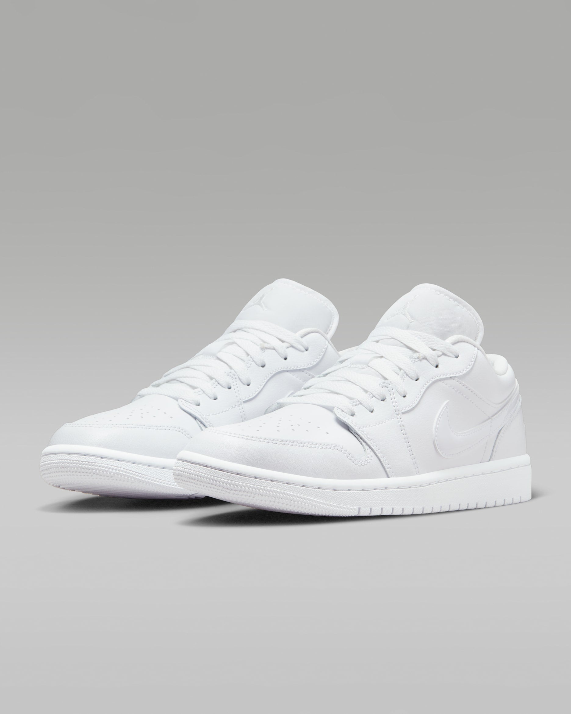 Jordan 1 Low Triple White (2022) (Women's)