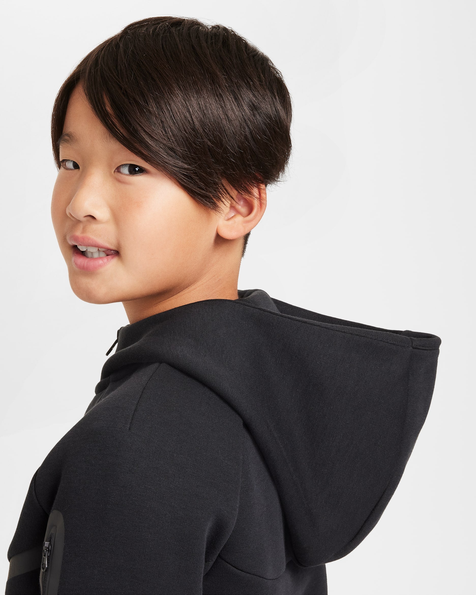 Nike Tech Fleece ZIP Hoodie Black (GS)