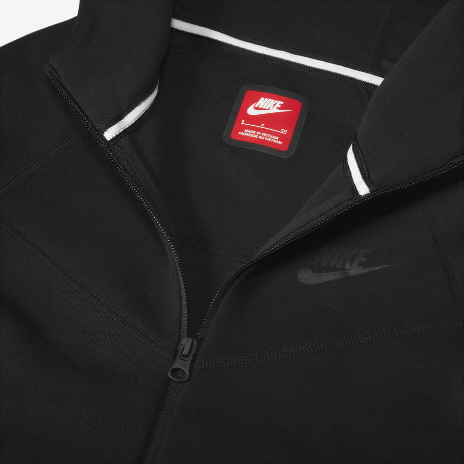 Nike Tech Fleece Zip Hoodie Black (GS)