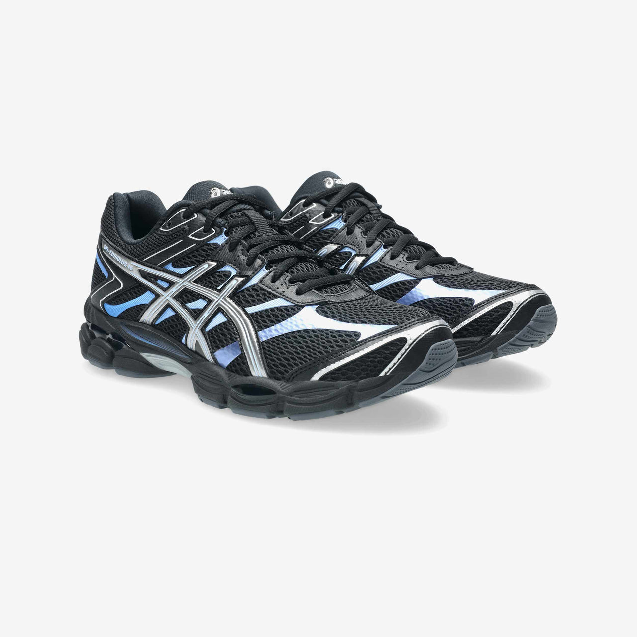ASICS Gel-Cumulus 16 Black Pure Silver Blue