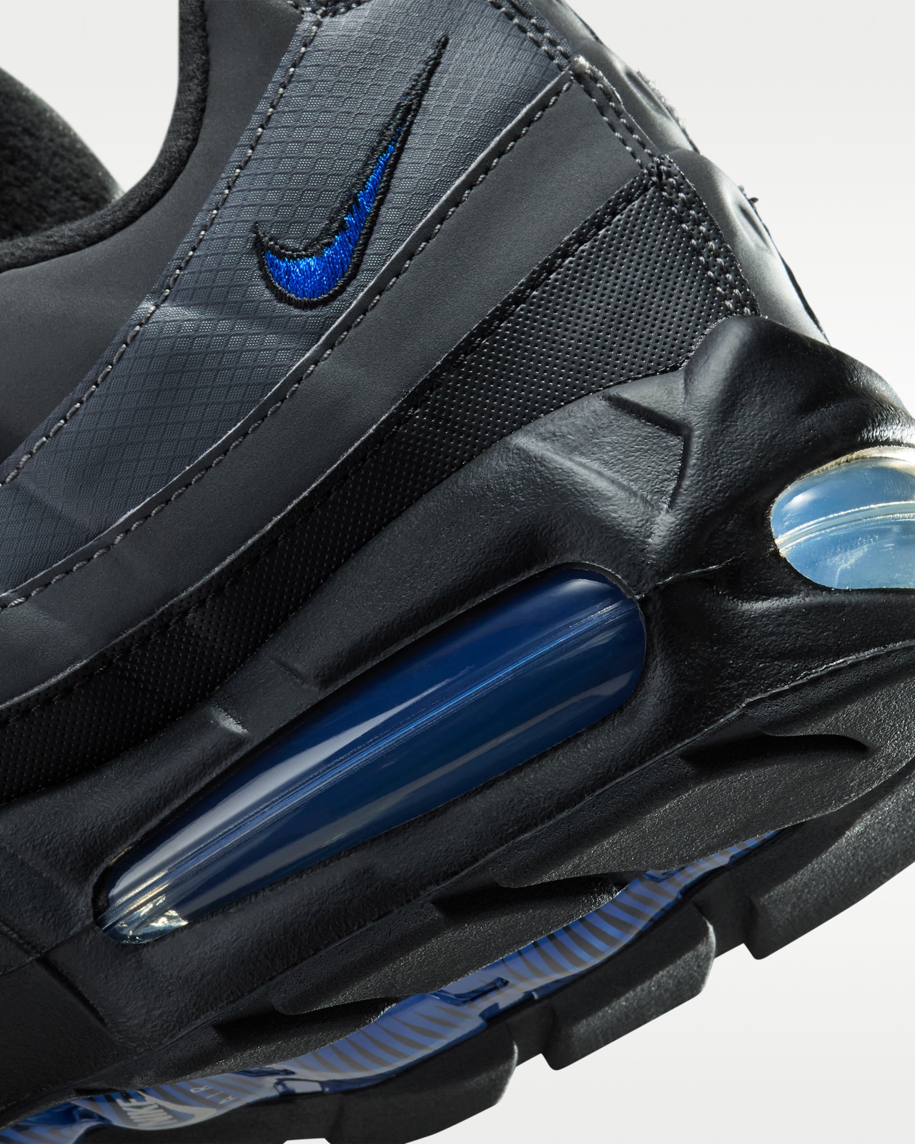 Nike Air Max 95 Big Bubble Black Game Royal