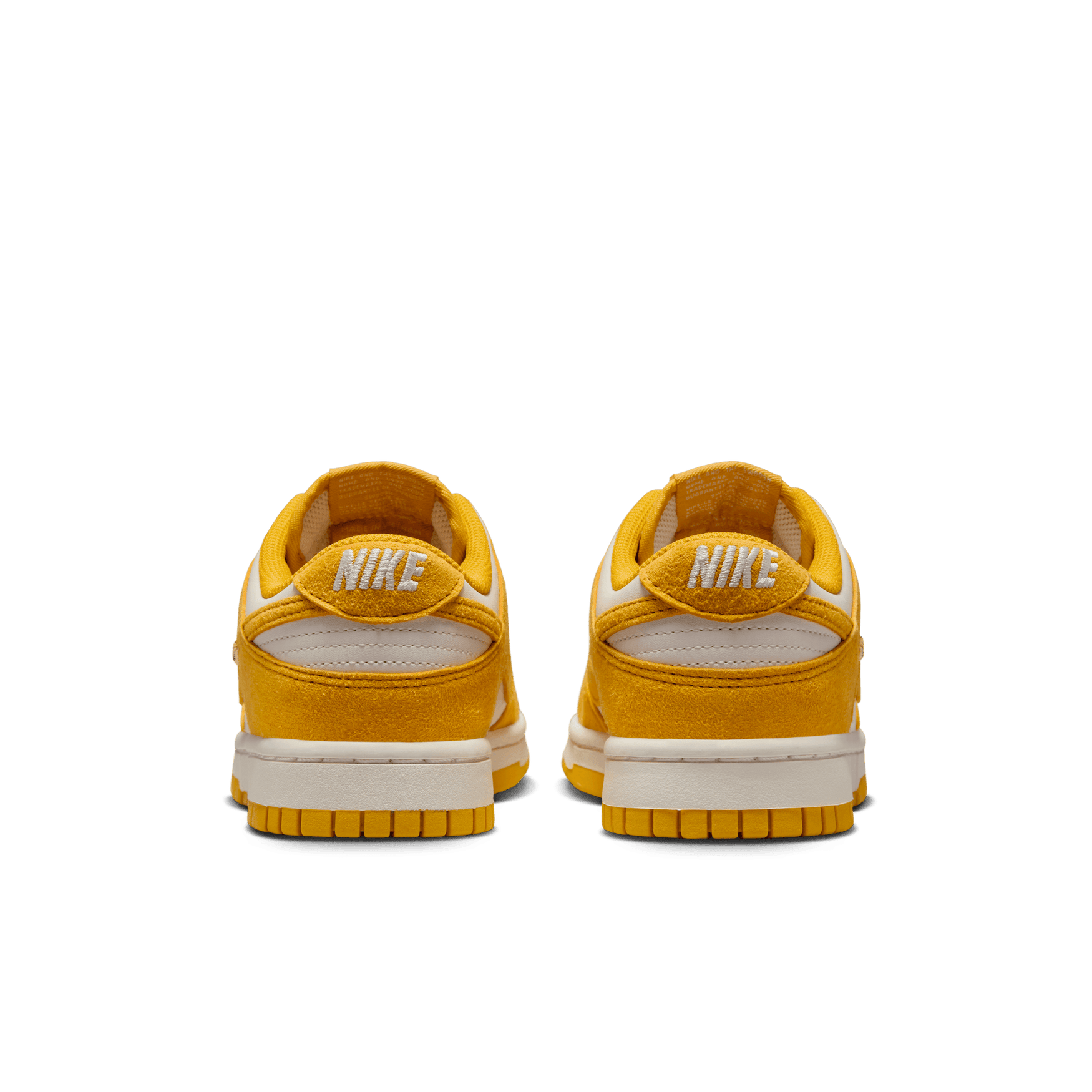 Nike Dunk Low Dark Sulfur Gold Mini Swoosh (Women's)
