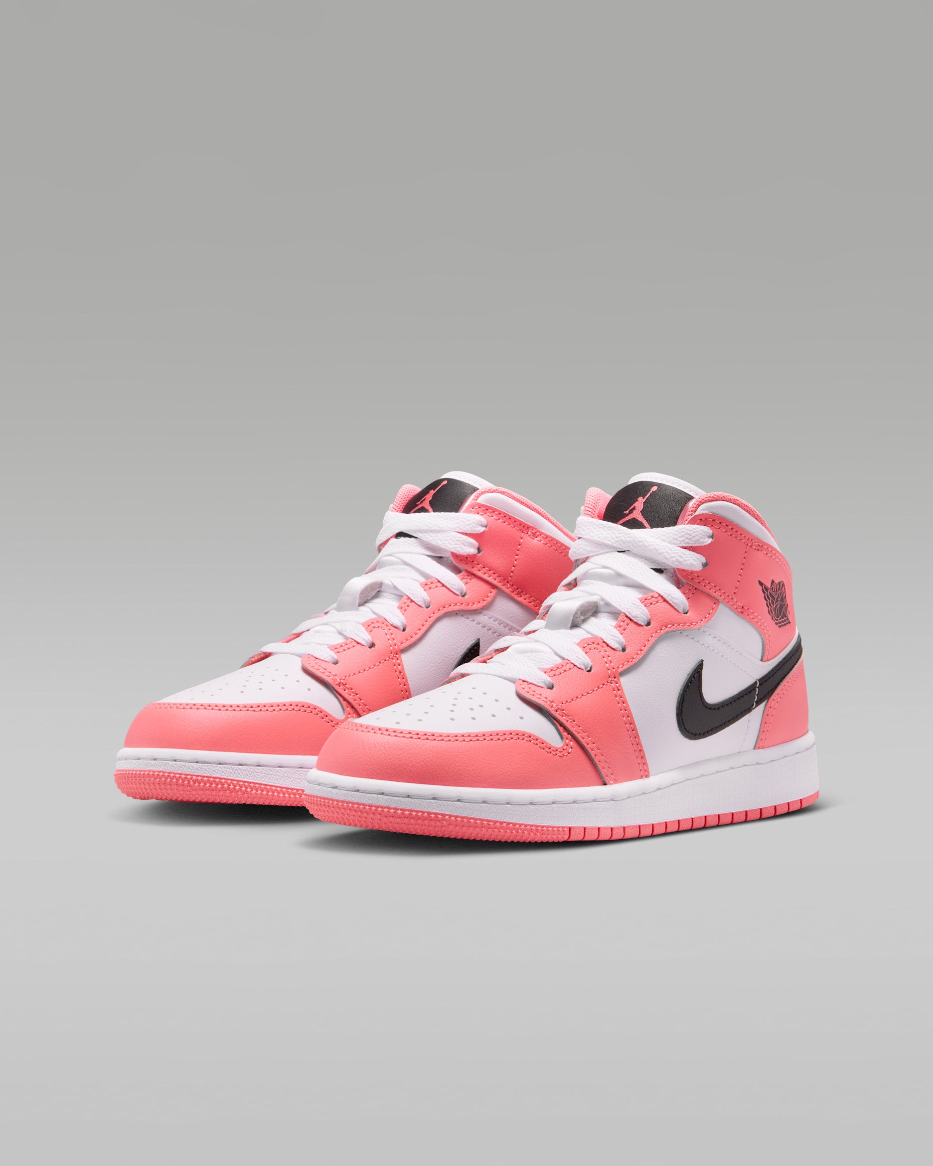 Jordan 1 Mid Pink Gaze (GS)