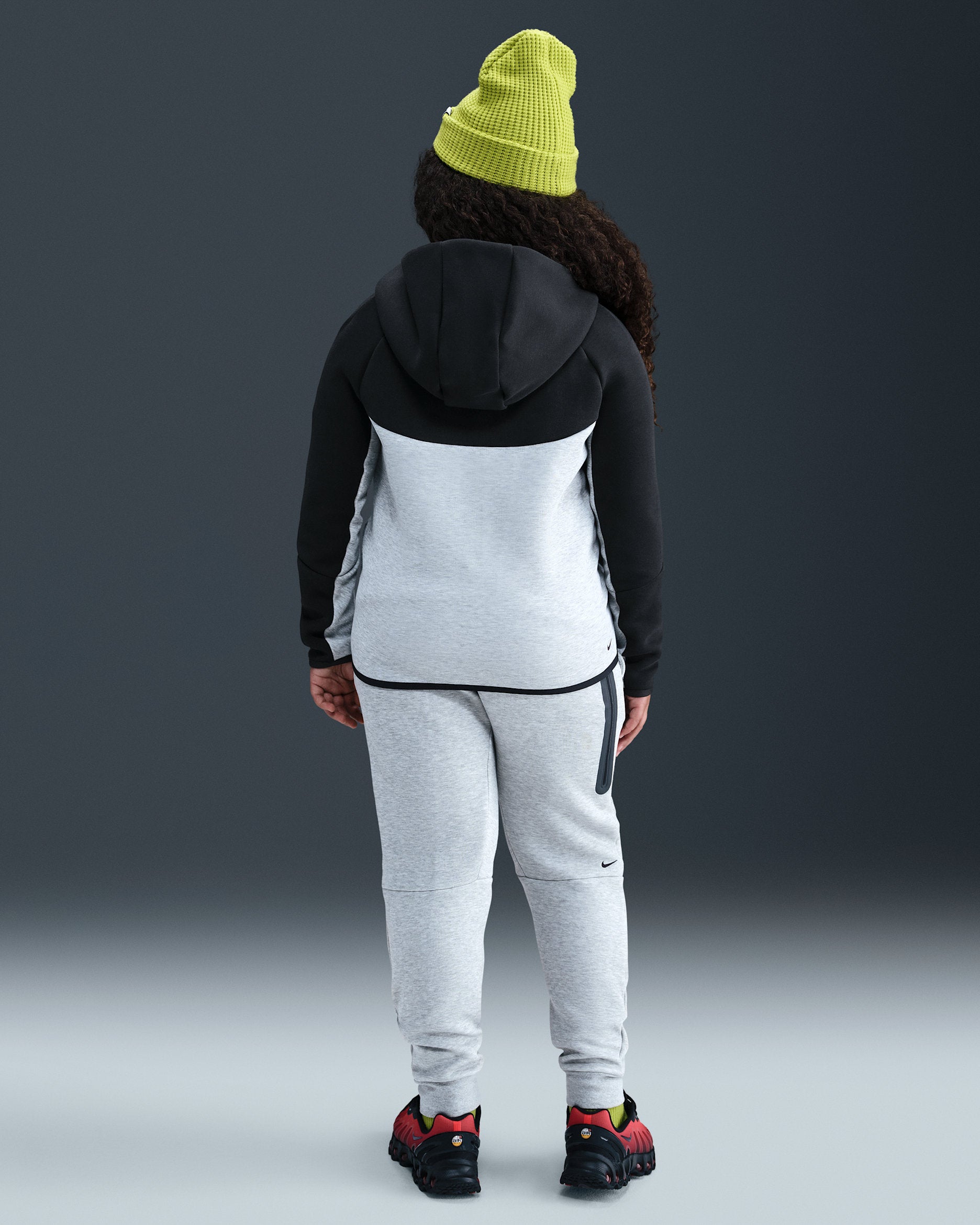 Nike Sportswear Tech Fleece Full-Zip Hoodie (GS) Extended Sizing