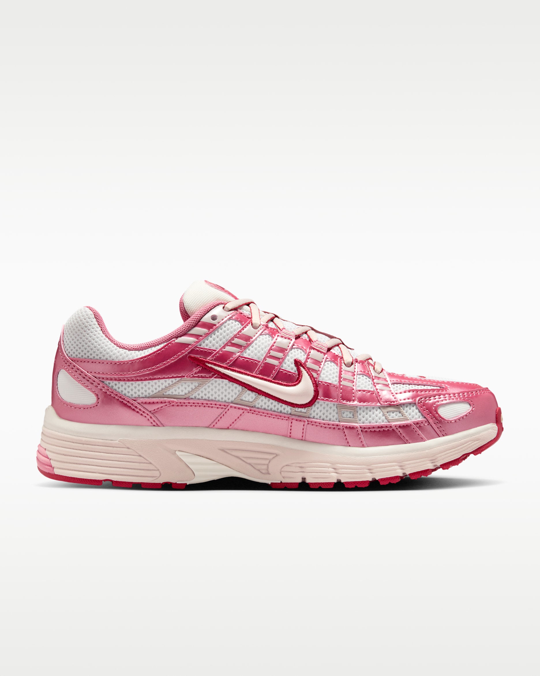 Nike P-6000 White Silt Red Peony (Women's)