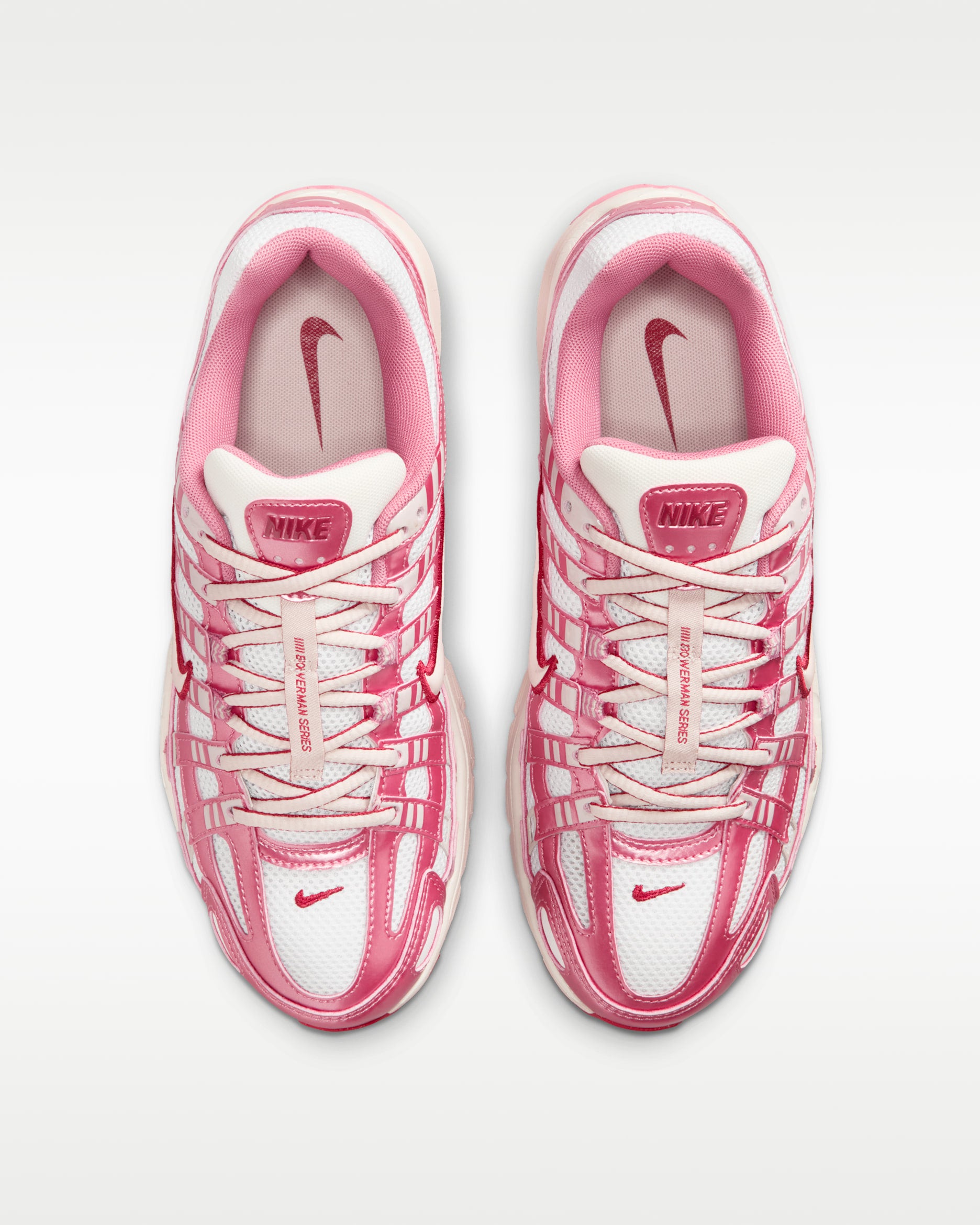 Nike P-6000 White Silt Red Peony (Women's)