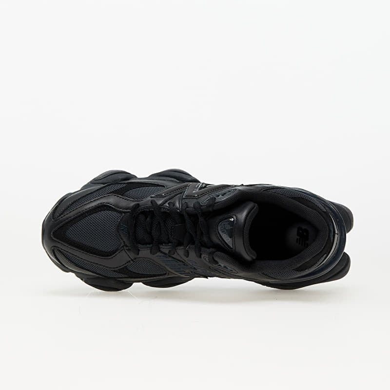 New Balance 9060 Triple Black Leather Men's