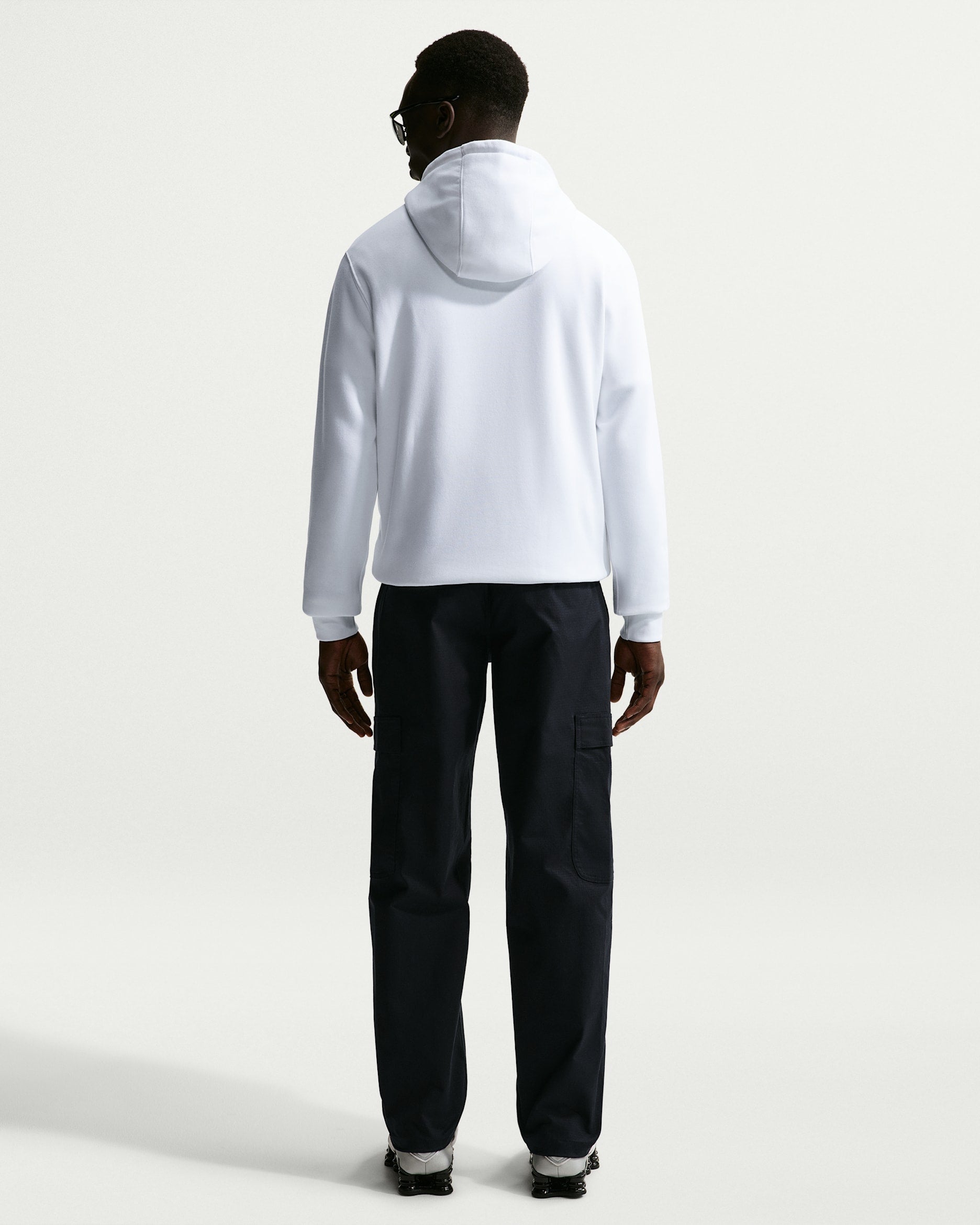 Nike Pullover Fleece Hoodie WHITE
