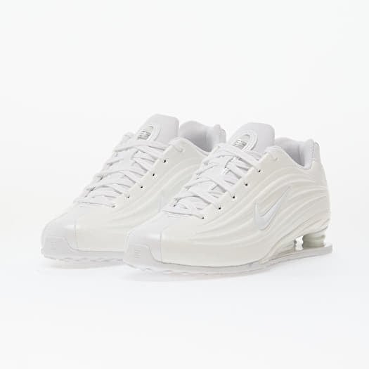Nike Shox Z White/Metallic Silver (Women's)