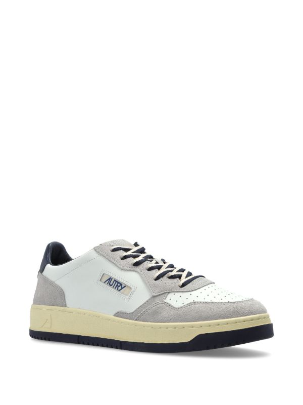 Autry Medalist Low Vapor Space Suede & Leather