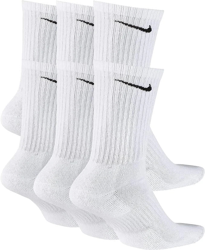 Nike Everyday Cushioned
Training Crew Socks (6 Pairs)SX7666-100