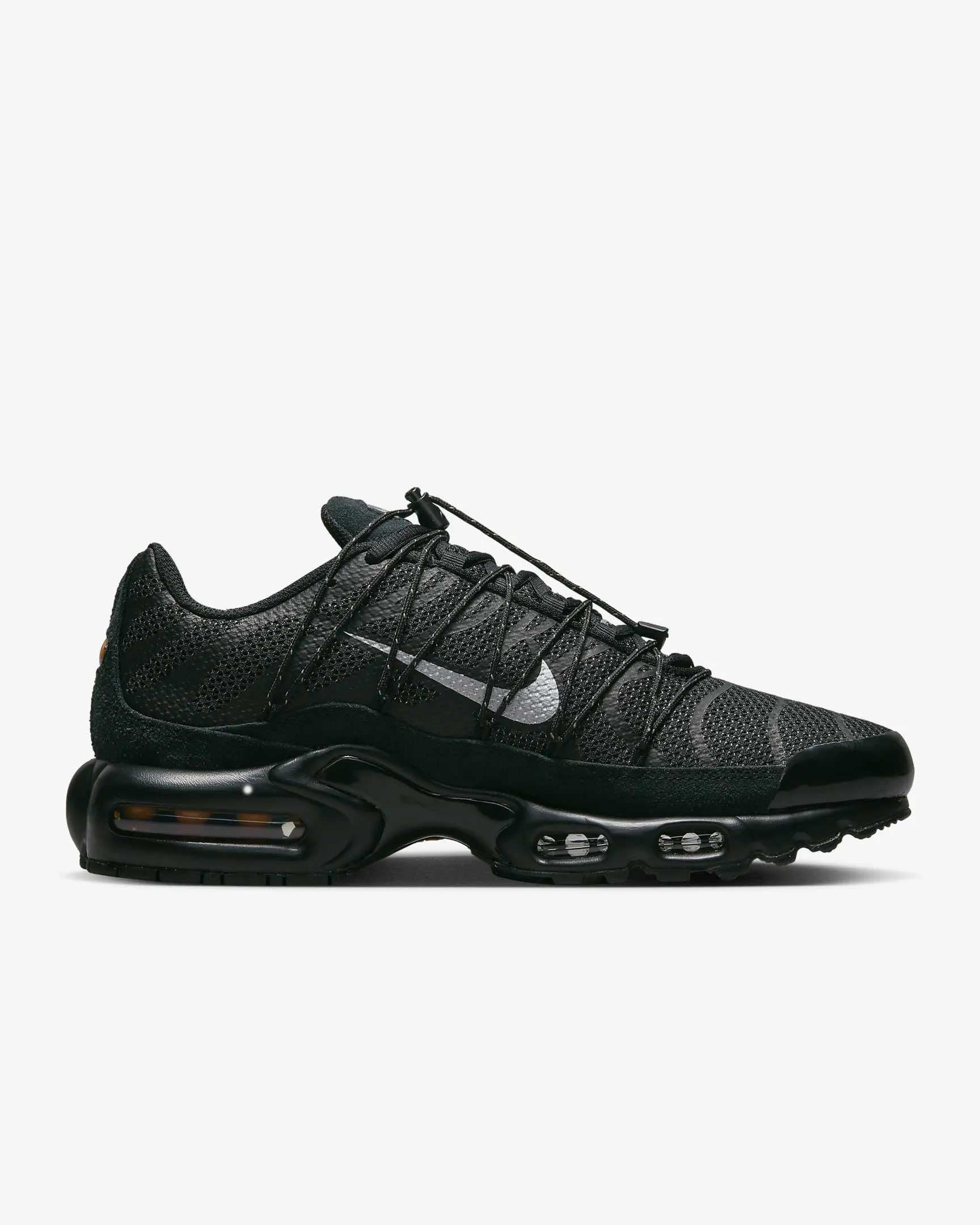 Nike Air Max Plus Utility Black/White/Metallic Silver