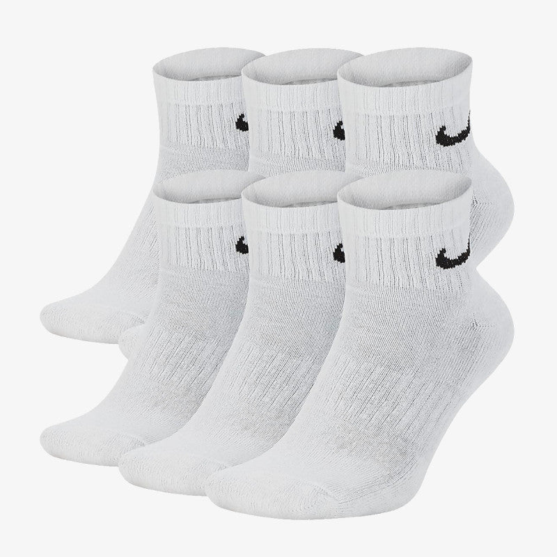 Nike Everyday Cushioned Socks White (6 pack)