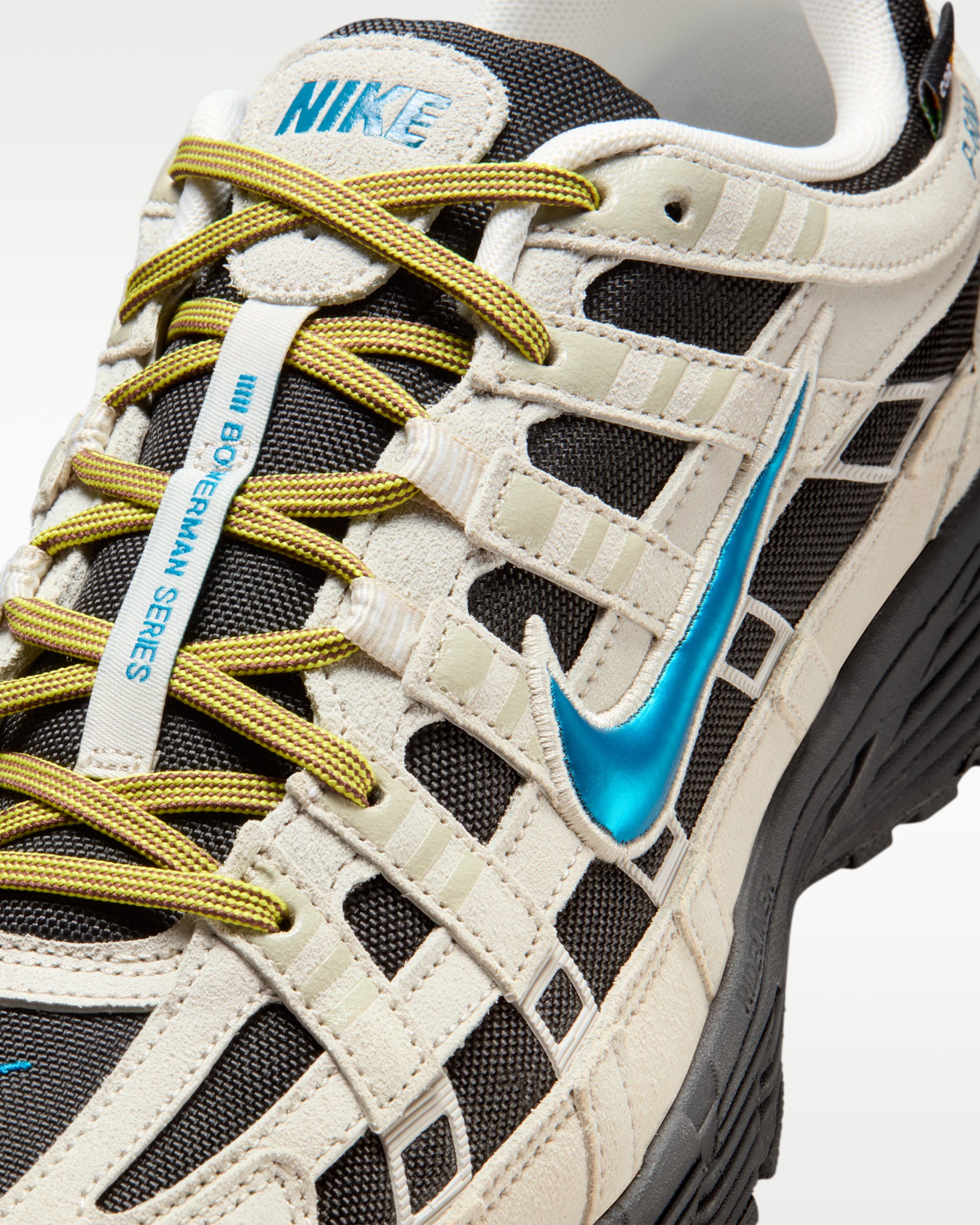 Nike P-6000 Premium Cordura Light Orewood Brown Green Abyss